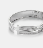 Repossi Antifer 18kt white gold cuff bracelet with diamonds