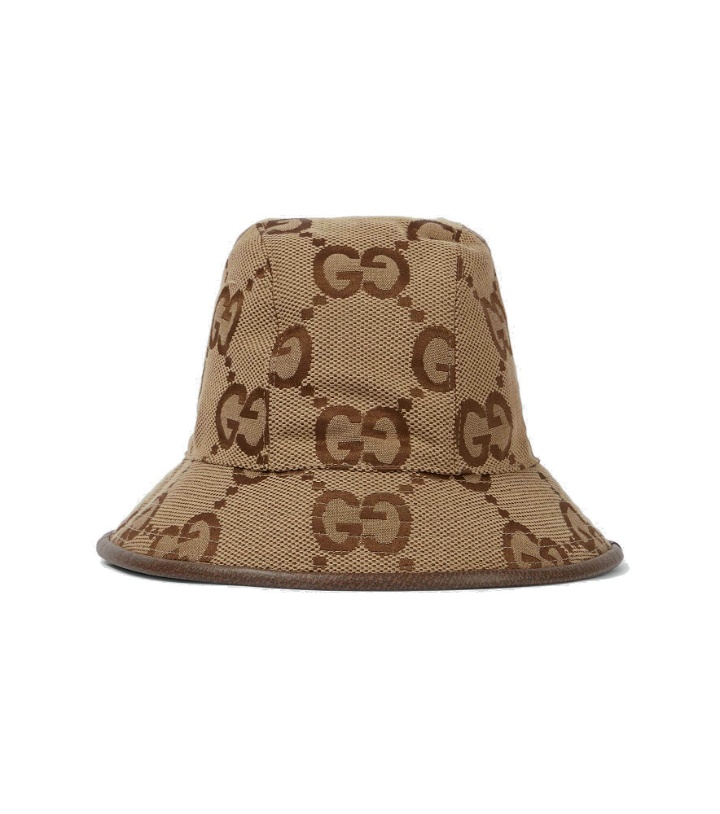 Photo: Gucci - Maxi GG canvas bucket hat