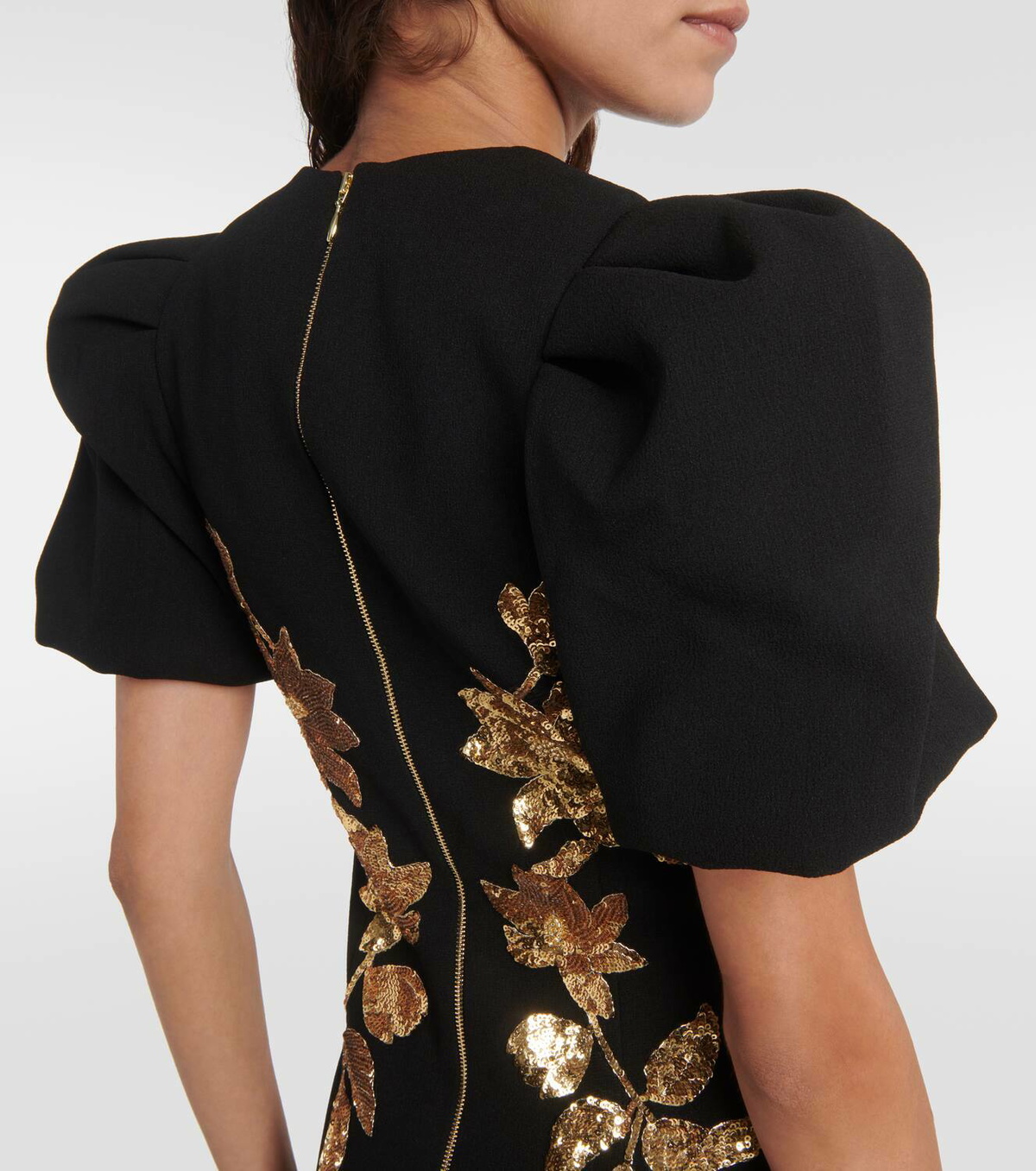Rebecca Vallance Versailles sequined crpe midi dress Rebecca Vallance