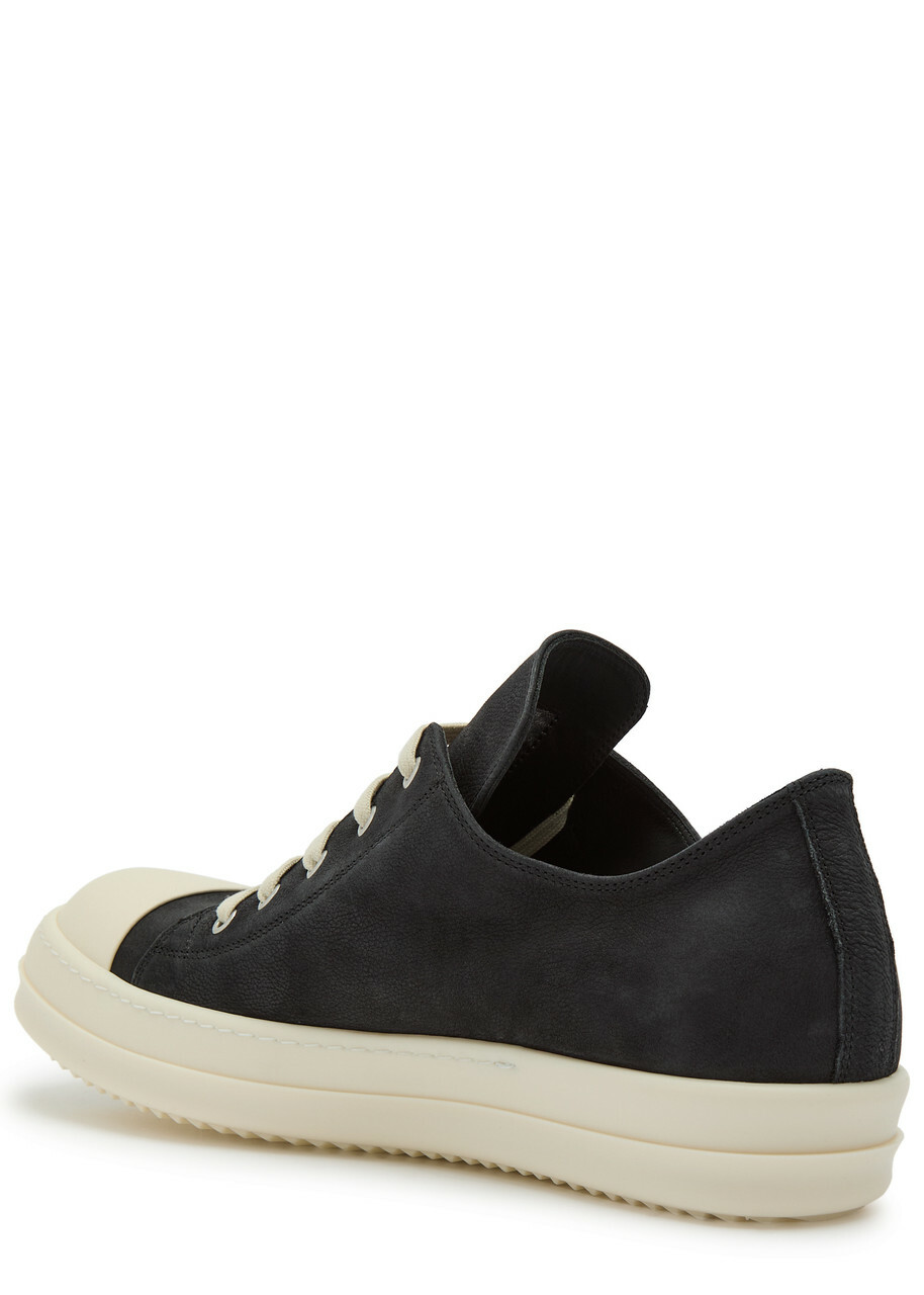 Rick Owens Nubuck Sneakers Black