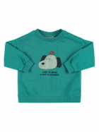 THE CAMPAMENTO Printed Cotton Sweatshirt