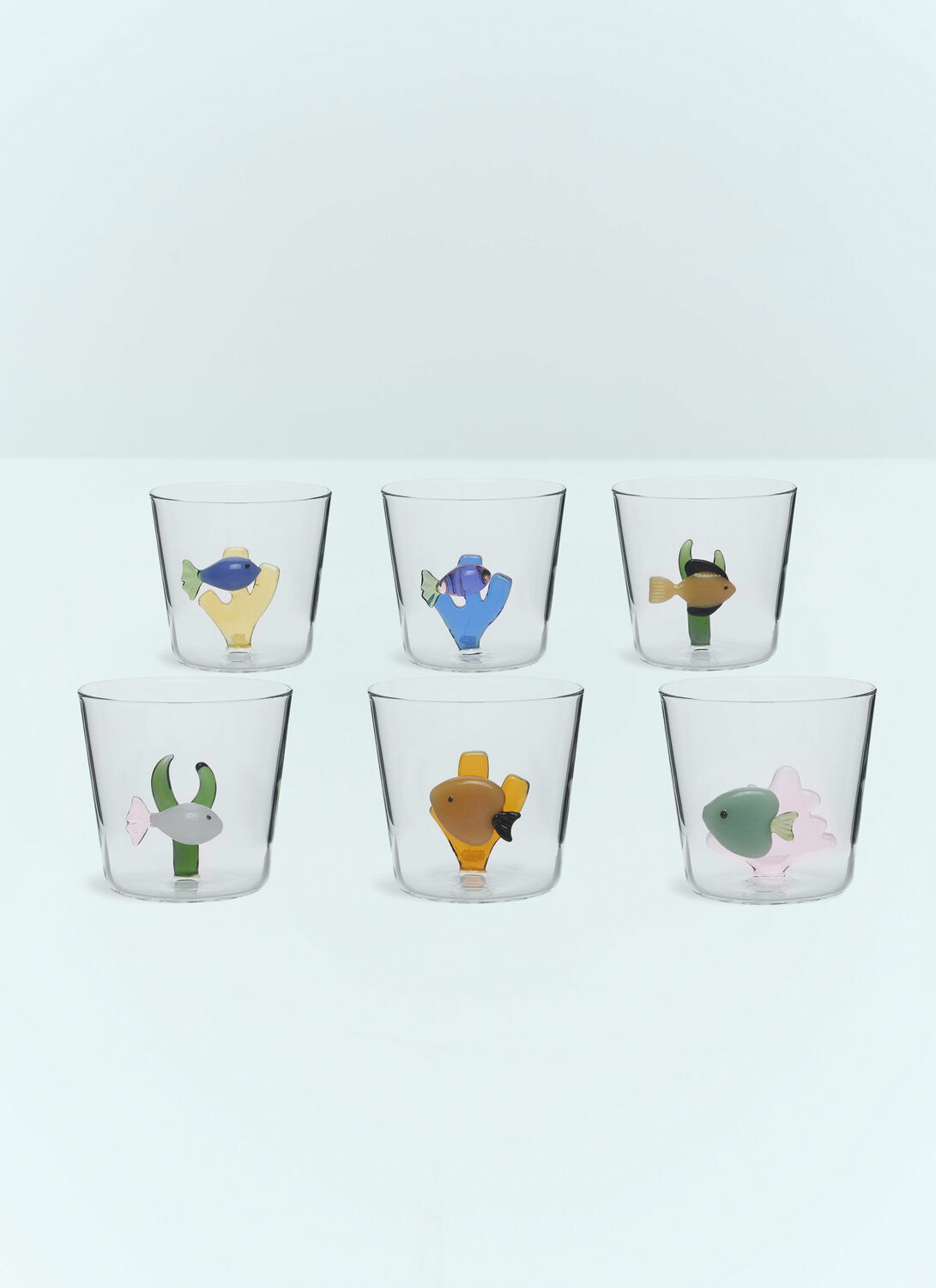 Ichendorf Milano Set of Six Marine Gardens Tumblers