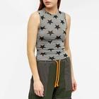 (di)vision Women's Cropped Tank Top in Light Grey