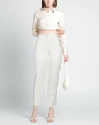 Alessia Santi Womens Pants in White