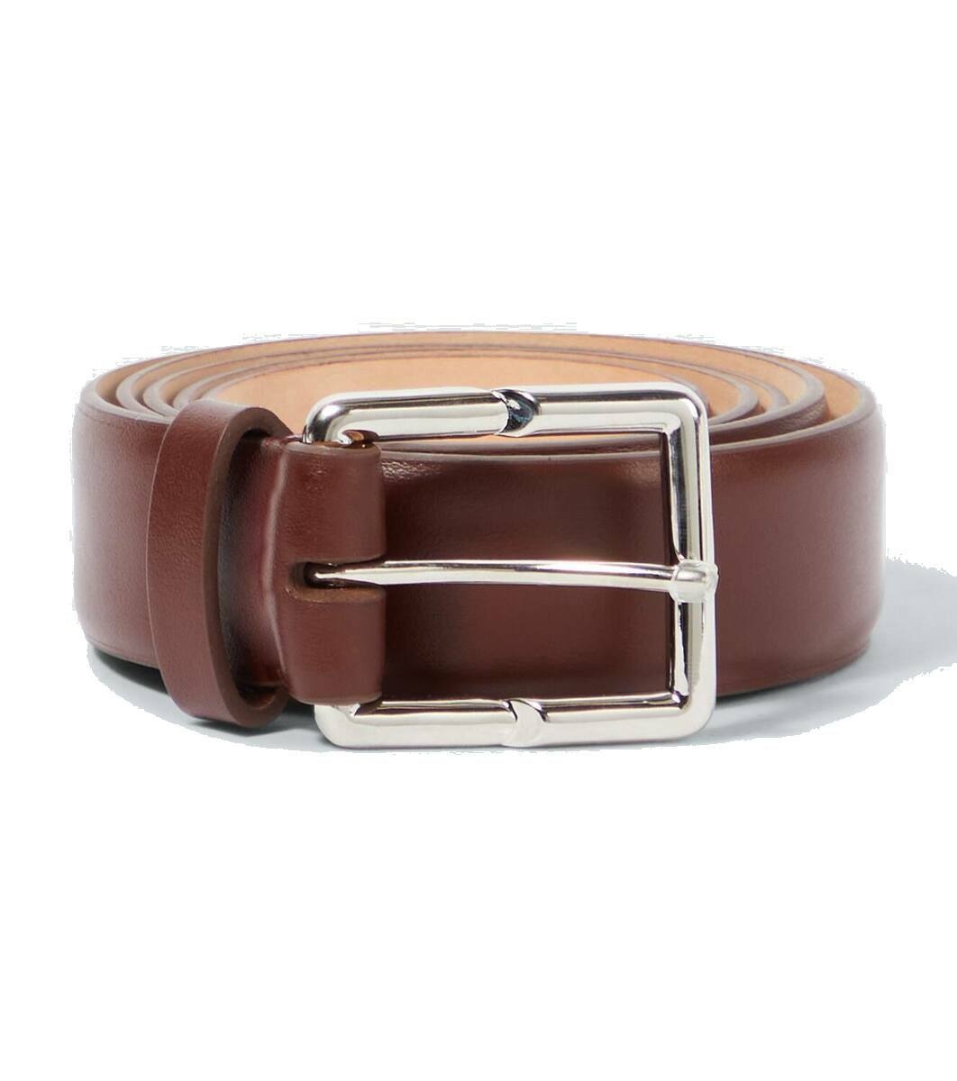 Photo: Lanvin Haute Sequence leather belt