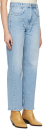 BITE Blue Curved Jeans