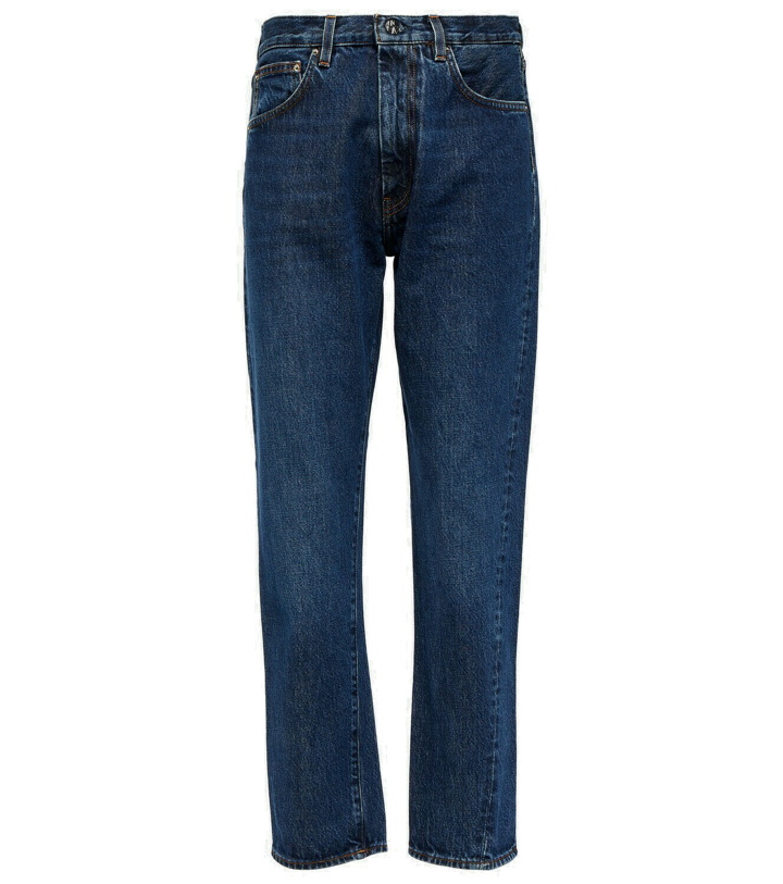 Photo: Toteme Twisted Seam mid-rise straight jeans