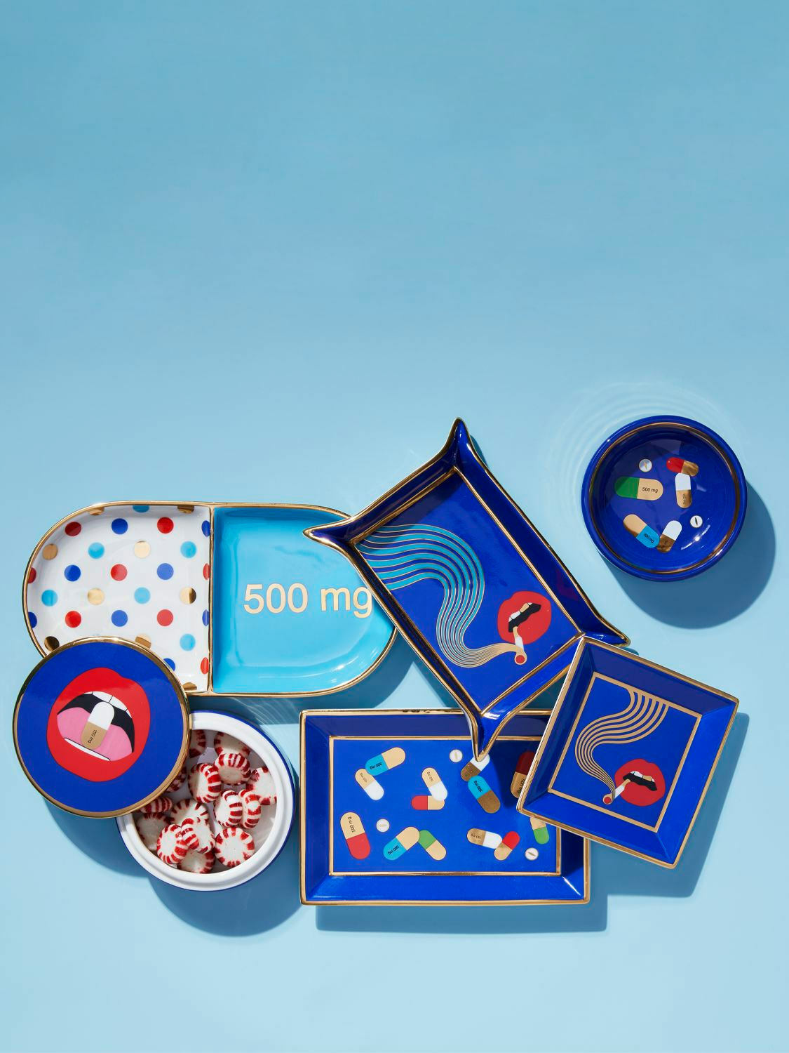 JONATHAN ADLER Full Dose Porcelain Box