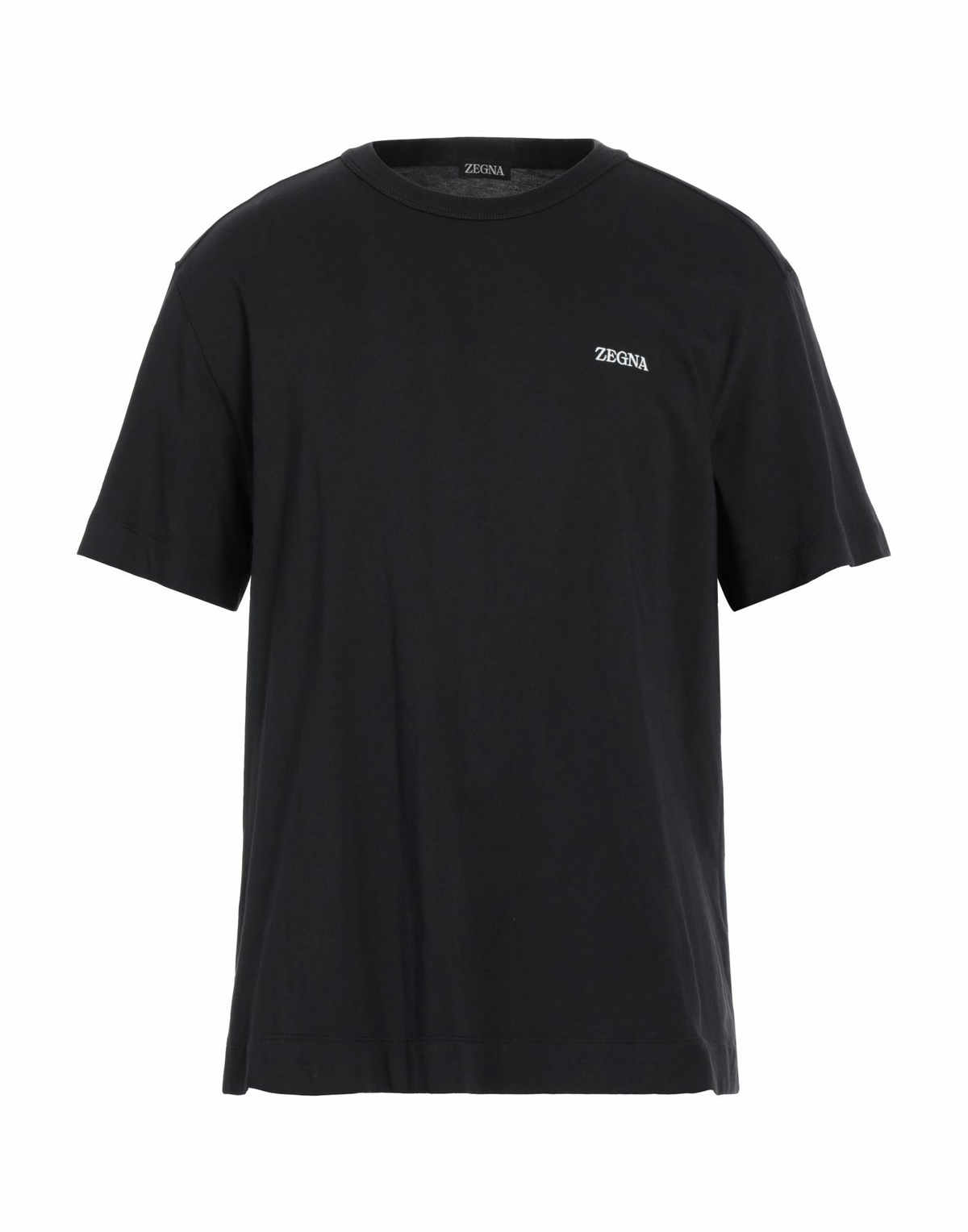 Zegna Mens T-shirt Midnight in Blue