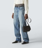Saint Laurent Small leather messenger bag