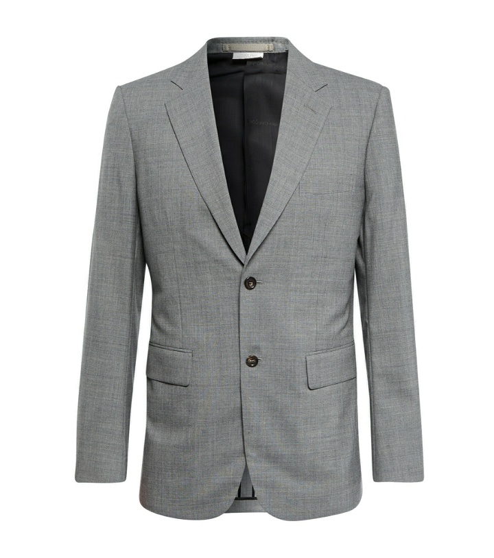 Photo: Comme des Garcons Homme Deux - Single-breasted wool blazer