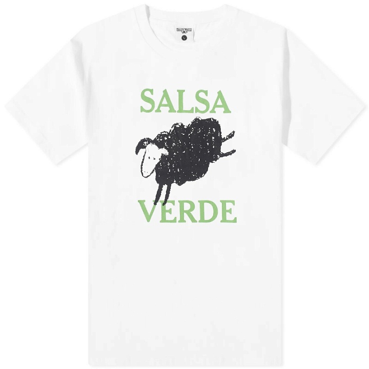 Photo: Service Works Men's Salsa Verde T-Shirt in White