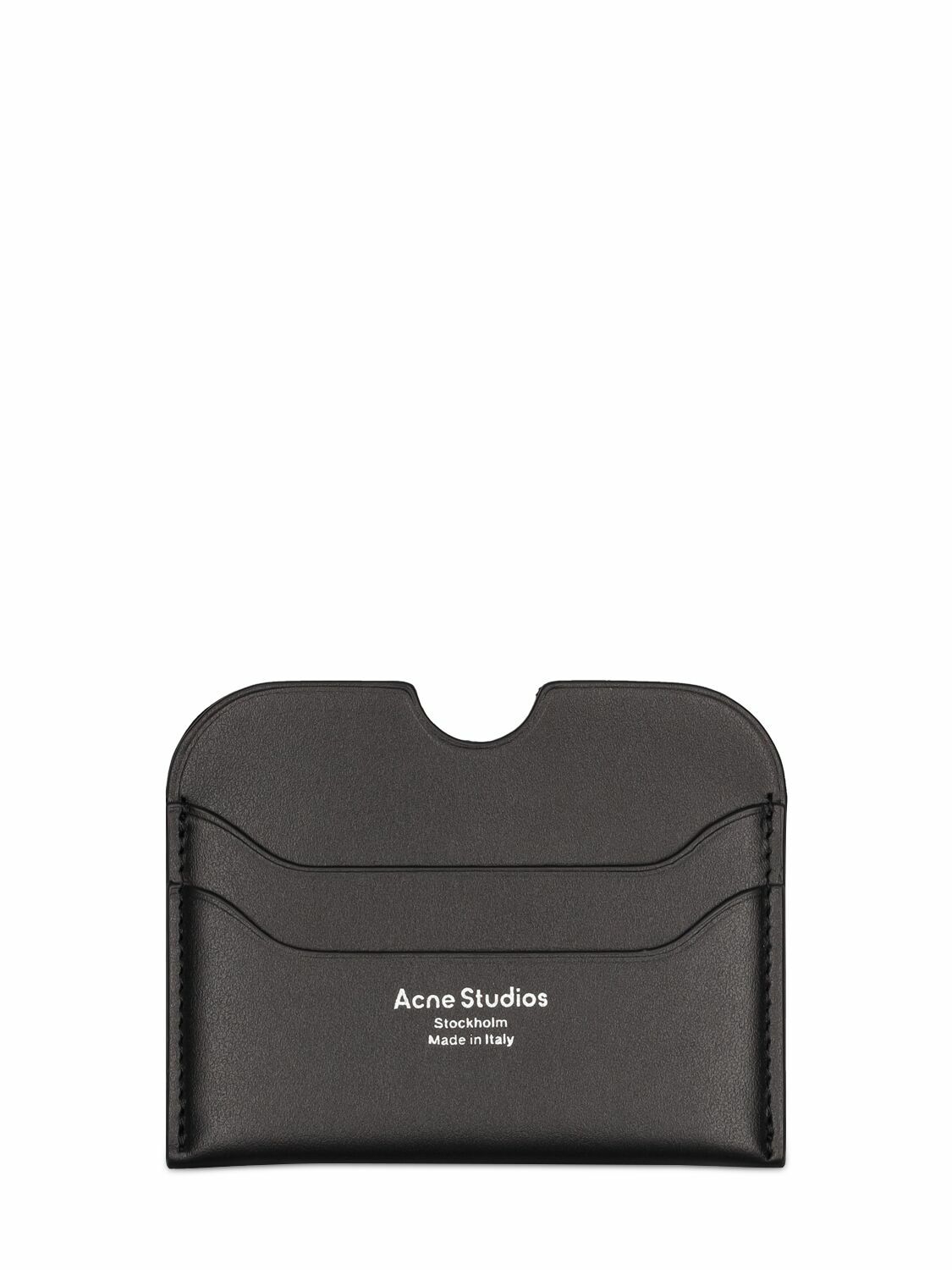 ACNE STUDIOS - Large Elmas Leather Card Holder Acne Studios