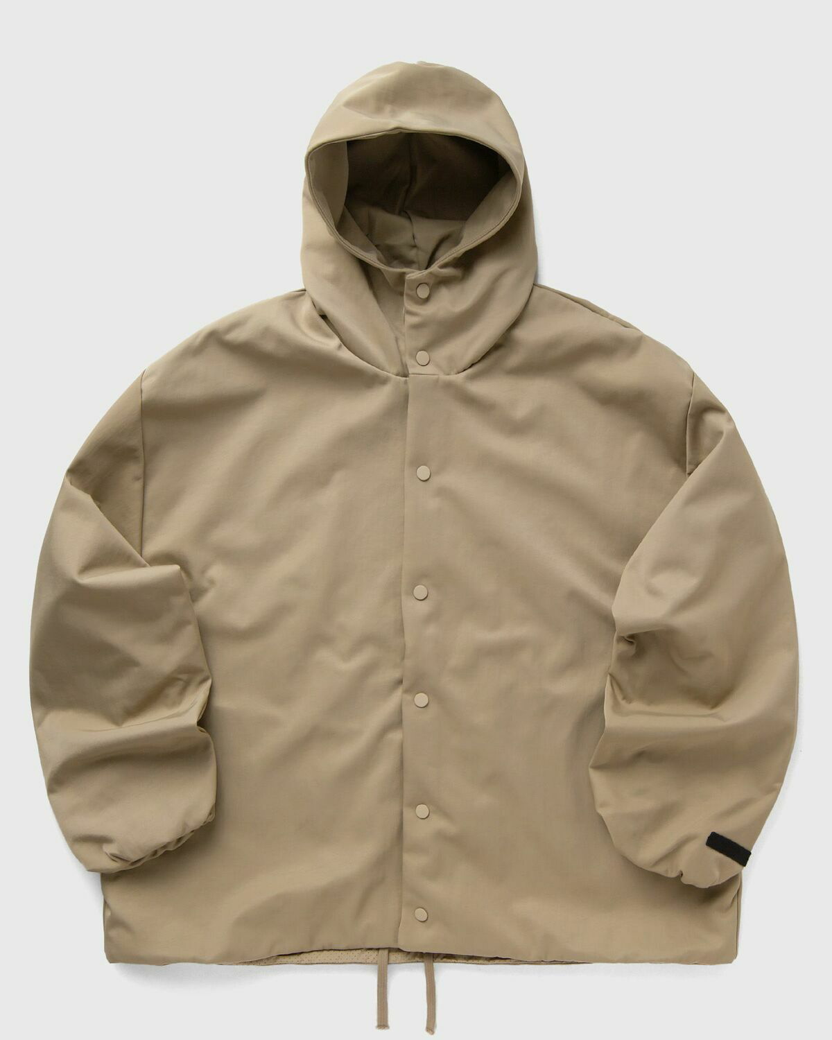 Fear of God Essentials TEXTURED NYLON HOODED COACHES JACKET
