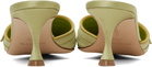 Manolo Blahnik Green Zutonmu Heels