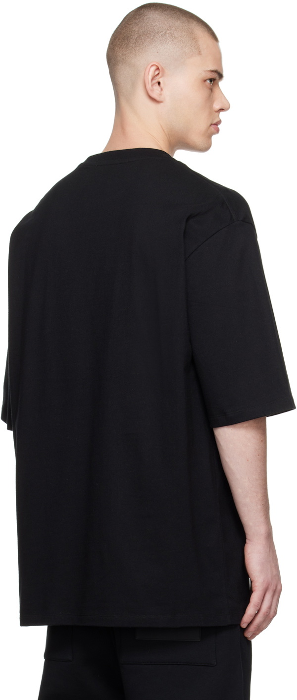 希少【BALMAIN】HOLOGRAM ブラックTシャツ Balmain Black Hologram T-Shirt Balmain