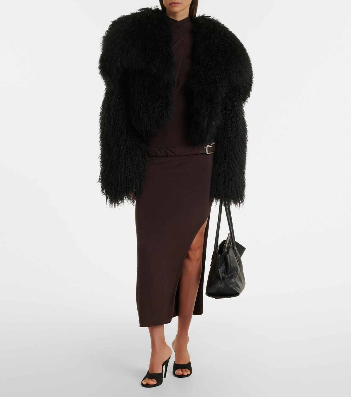 The Attico Shearling jacket