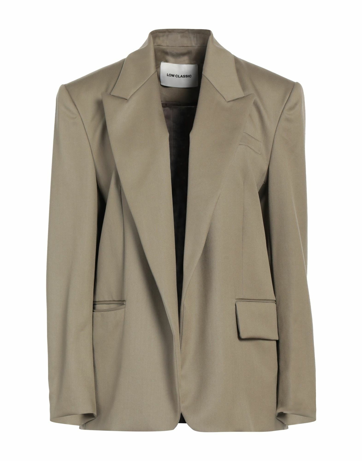 Low Classic Womens Blazer Khaki