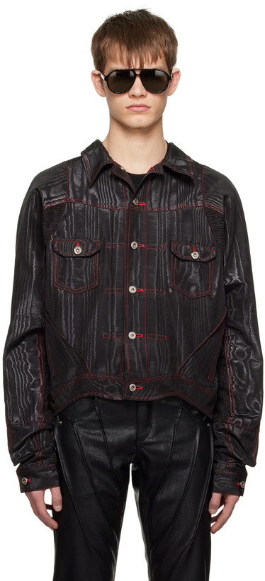Photo: Juntae Kim Black Pourpoint Jacket