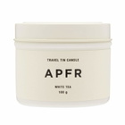 Apotheke Fragrance Men's Travel Tin Candle in White Tea