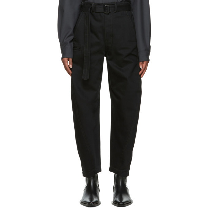 Photo: Lemaire Black Heavy Twisted Jeans