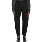 Lemaire Black Heavy Twisted Jeans
