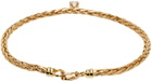 Yvonne Léon Gold Palmier Flottant Bracelet