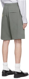 Martine Rose Gray Cotton Shorts