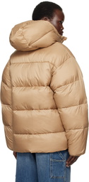 Carhartt Work In Progress Tan Toronto Puffer Jacket