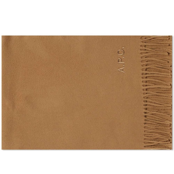 Photo: A.P.C. Ambroise Embroidered Scarf