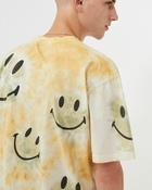 Market Smiley Shibori Dye Tee Yellow - Mens - Shortsleeves