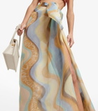 Jacquemus Le Foulard Lamba printed sarong