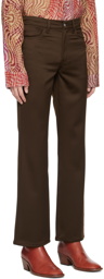 Our Legacy Brown 70s Cut Trousers