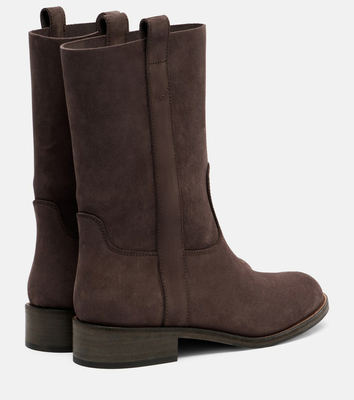 Aquazzura Cavalière suede ankle boots