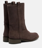 Aquazzura Cavalière suede ankle boots