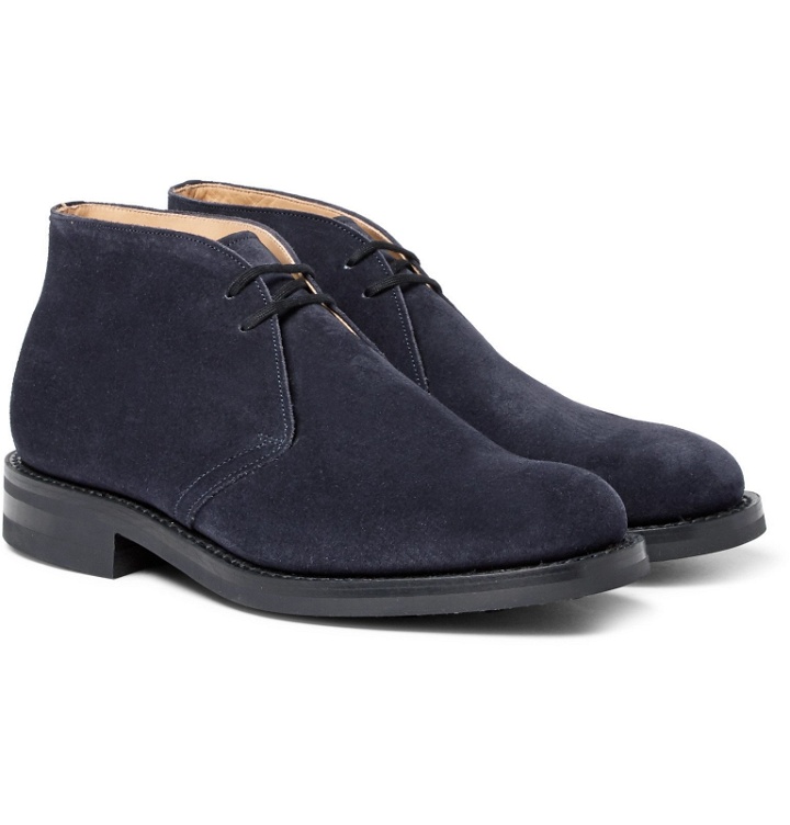Photo: Church's - Ryder Suede Chukka Boots - Blue