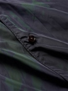 ACNE STUDIOS - Camp-Collar Tie-Dyed Nylon Shirt - Green
