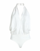 Jijil Womens Bodysuit Ivory
