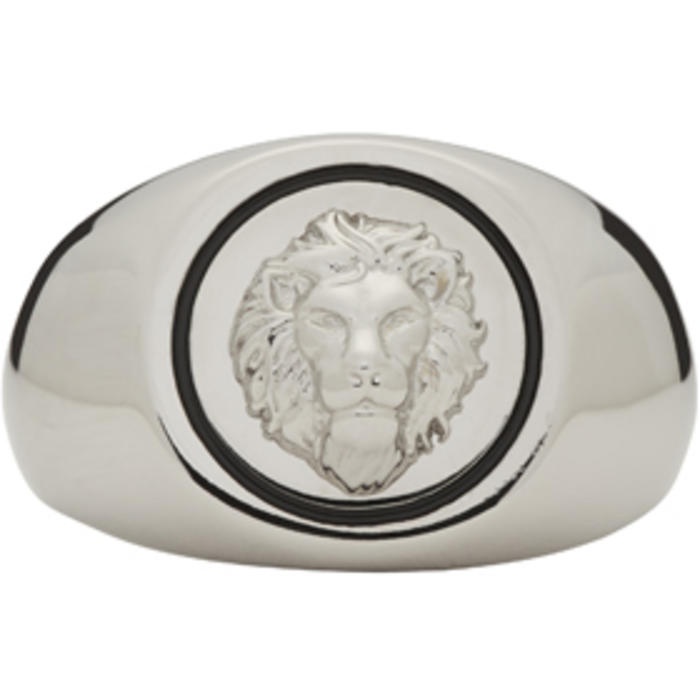 Photo: Versus Silver Lion Head Ring