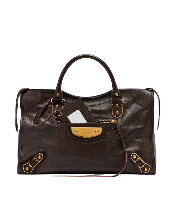 Photo: Balenciaga Le City Uptown Medium leather top-handle bag