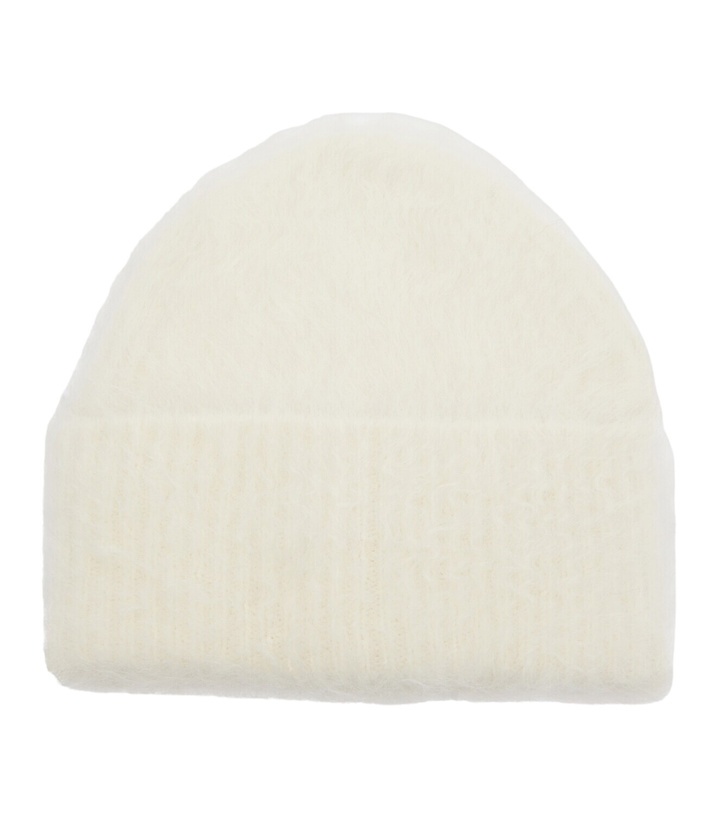 Photo: Toteme Ribbed-knit wool-blend beanie