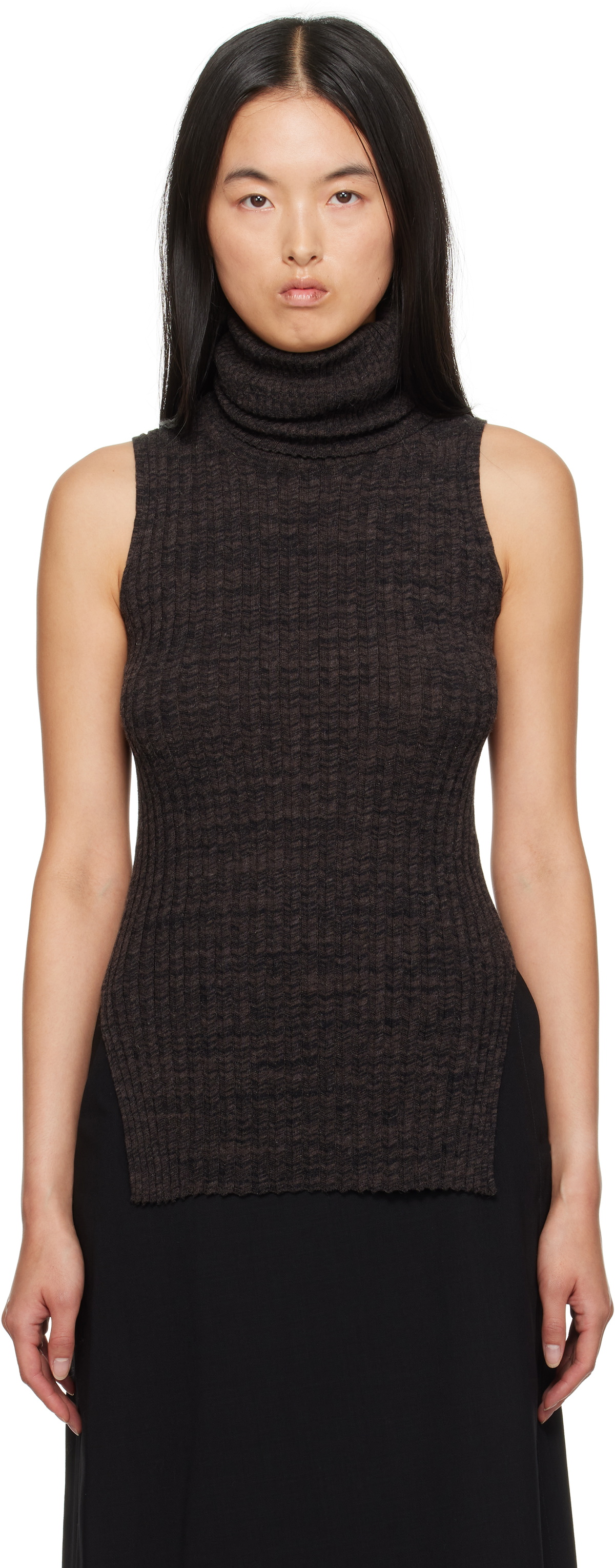La Collection Brown Fay Turtleneck