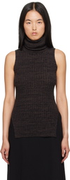 La Collection Brown Fay Turtleneck