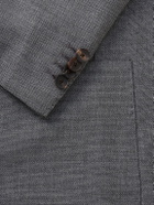Mr P. - Wool-Hopsack Suit Jacket - Gray