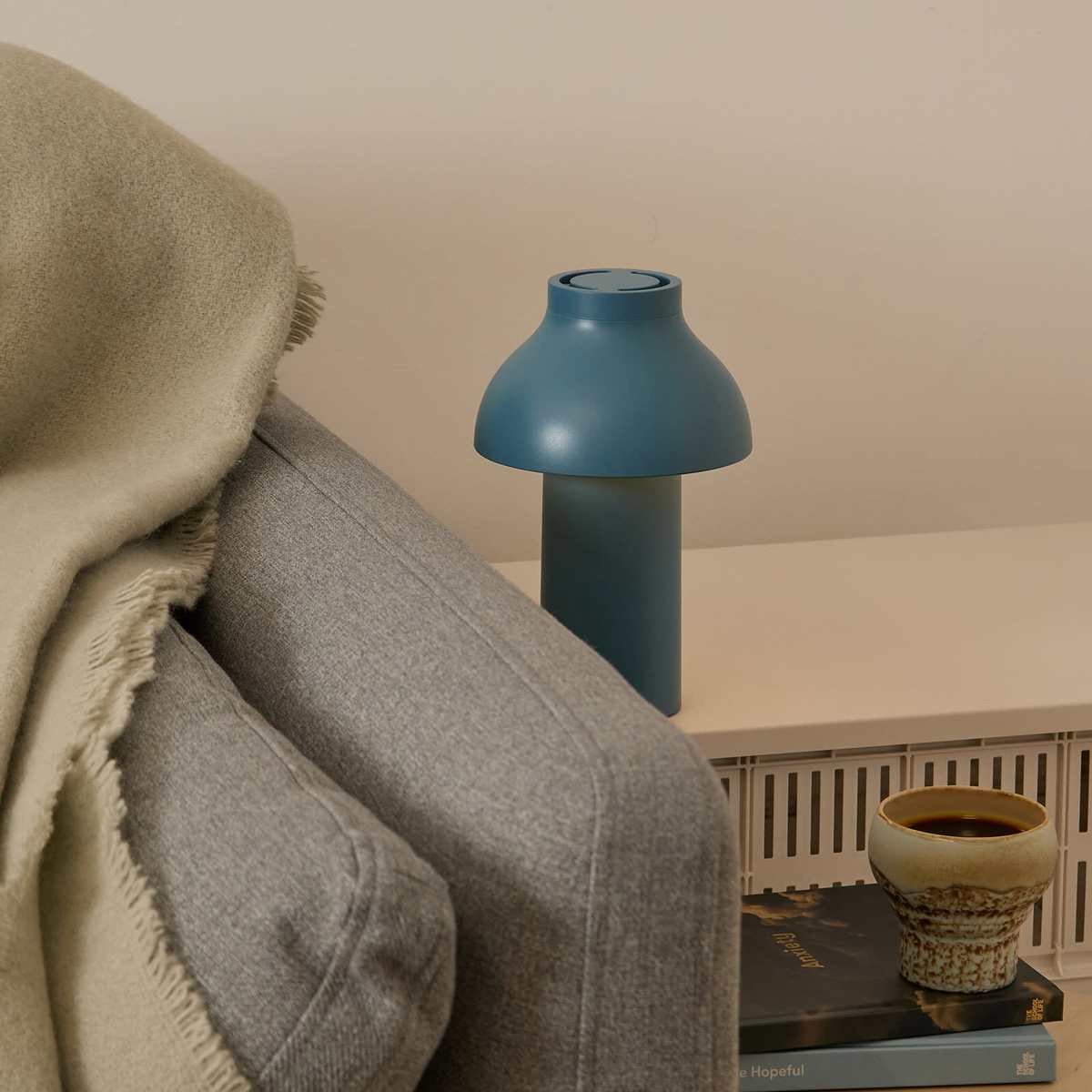 HAY PC Portable Lamp No 2 in Azure Blue 
