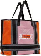 Heron Preston Orange HP Large Tote Bag