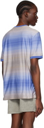 Paul Smith Blue Untitled Stripe T-Shirt
