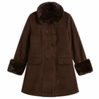 House Of Sunny Women's Dolly Coat in Rosewood Brown