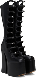 Marc Jacobs Black 'The Kiki Knee-High' Tall Boots