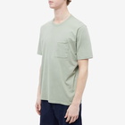 Folk Men's Pocket Assembly T-Shirt in Light Olive